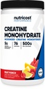 Nutricost Creatin Monohidrat pulbere (Frut Punch, 500 Gram)