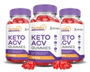(3 Pack) Turbo Ripped Keto ACV Gummies Advanced Formula 1000MG Turbo Ripped Keto Gummies Apple Cidru Oţet Formulat cu rodie Beet Juice Powder B12 Vegan Non OMG 180 Gummys