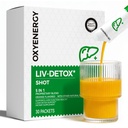OxyEnergy Ficat Cleanse Detoxifiere & Reparaţii, Organic Milk Thistle Ficat Dezintoxicare Supliment cu Turmeric, Giner, Dandelion, Suport Ficat Sănătate & Digestion, Non-GMO, Vegetarian, Gluten-Free, 30 Packs