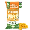 Mai bine decât bun Savory Keto Jalapeno Cheddar Puffs proteine 