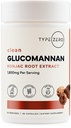 Tip Zero Clean Glucomannan Extract de rădăcină Konjac (90 capsule) (1,800 MG per servire) - 30 Servings, non-GMO, gluten gratuit