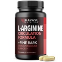 L-Arginină 1800mg și extract de scoarță de pin 100mg - supliment de oxid de azot pentru bărbați - Suplimentul de performanță pentru sănătatea bărbaților - 90 Conte - Rezistență, sprijin de recuperare - capsule Vegan, non-GMO