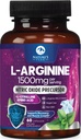 L-Arginină Complex - Extra Putere Oxid azotat Booster Supliment - Energie premium Amestec pentru sanatatea cardiaca naturala si suport muscular - non-GMO, Made for Men & Women, Stickd USA - 60 capsule