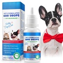 Cat & Dog Tratamentul infectiei urechii picături, Cat & Dog Ear Cleaner pentru Itchy Ear Relief, cu 1% Hydrocortizon pentru infectii ale urechii câinelui, Relieve mâncărime urechi - 2.02 Fl.Oz