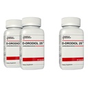 D-Drodiol 25 - Masa, puterea, puterea - 3 luni de aprovizionare