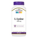 21st Century Healthcare L-Lysine 1000 mg, 90 comprimate conte