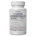 Labs Superior L-Lysine 500 mg Capsule, Pure non-GMO, Third-Party testate, Fără Fillere, Gluten gratuit, Sprijină sistemul imunitar, Promovează Absorbţia de calciu, 120 Capace
