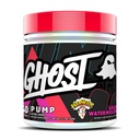 Pudră de oxid nitric de pompă GHOST, focoase pepene verde - 40 Serviri - Suplimente de pre-lucrare fără zahăr și stim- L-Citrullină, Nitrat de arginină și L-glutation - Soy & Gluten-Free, Vegan