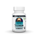 Sursa Naturals Drojdii Free Selenium, de la l-Selenometionină, Non-GMO Validate, 200 mcg - 120 comprimate Vegan