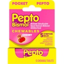 Pepto pentru a merge Chrry Chew 12 Dimensiune Pepto 12ct pentru a merge Cherry Chewable 12ct
