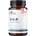 Design-uri pentru sănătate P-5-P - 50mg vitamina B6 (P5P Pyridoxal-5-Phosphat) Supliment - Non-GMO, Vegan B-6 (120 capsule)