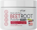 Pudră de rădăcină de sfeclă - Boost de oxid azotic și sănătate cardiacă - supliment super-alimentar non-GMO - Aroma naturală de amestec de Berry, 30 Servings