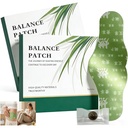 2 cutii de echilibru patch-uri, Japonez patch-uri de stomac din plante cu ingrediente pe bază de plante, promovează confort abdominal, non-iritant și confortabil Adeziv, utilizare Topic ușor (10 patch-uri)