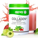 OZiva Vegan Collagen Powder, Skin, Hair & Nails, Biotin, Tangy Amla, 200g