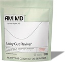 Amy Myers MD Leaky Gut Revive - Gluten-Free & non-Dairy - Blend botanic pentru suport sănătos Gut - GI Suport de sănătate cu fibre prebiotice - Lemonade căpșuni, 7.09 oz (30 Servings)