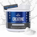 Micronized Creatin Monohidrat pulbere, Vegan Creatin pulbere nearomatizate, Suplimente pentru bărbaţi, Pure Workout esenţiale pentru femei, NSF Certified (150g) (5g Per Serv) (30 Servings) - Vida Fit