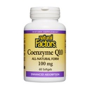Factori naturali Coenzime Q10 - Suplimentul de suport antioxidant susține producția de energie celulară - o mai bună absorbție ajută funcția cardiacă sănătoasă - 100 mg, 60 Softgels (60 Servings)