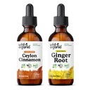 Ceylon cu scorţişoară sălbatică şi organică 2 fl oz şi rădăcină de ghimbir