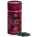VITALITYbits - Organic Blended Spirulina & Chlorella Tablets - Algae Superfood - Energie, Îngrijire de sine, Frumusețe - Înlocuiți verzi, Suplimente, Proteine, Snacks - Vegan, Keto, Gluten Free - 360 comprimate