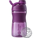 BlenderBottle SportMixer Shaker Sticla Perfect pentru Shake-uri de proteine și antrenament pre, 20-Ounce, Plum
