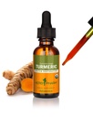 Herb Pharm Certified Organic Turmeric Root Extract pentru suport de sistem musculo-scheletic - 1 Once (DTURM01)