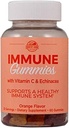 Ferme de ţară Gume imune cu vitamina C & Echinacea, susţine sistemul imunitar sănătos, bogat în antioxidanţi, aroma delicioasa portocaliu, 60 Conte, 30 Serviri