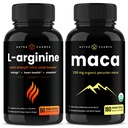 Capsulele de NutraChamps L-Arginină şi capsulele de Maca 2