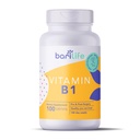 Bari Life Vitamina B1 100 mg comprimate, Tiamină, Tiamină, Supliment alimentar (100 comprimate)