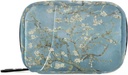 Almond Blossom Van Gogh Pill Box 7 zile Pilula Case sac de călătorie Pilula Organizator sac cu Zipper Portabil Weekly Caz Compact Dimensiune pentru Deținătorul Suplimentului Vitamina