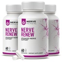 NERVE RENEW Advanced Nerve Support - 300 mg Acid lipoic R-Alfa stabilizat, Vitamina B Complex, Benfotiamină, plante aromatice pentru suport rapid