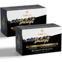 30.000 MG Shilajit Tablets, 100% Shilajit comprimate pure pentru femei și bărbați, Himalayan Organic, Acid pelvian & 85 + Minerale Trace, Suplimentul de resin pentru energie și sistemul imunitar, 120 Conte