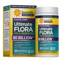 Renoire Life Probiotic Colon Care Capsule Probiotice, Daily Supplement Oferte Suport Colon, L. Rhamosus GG, Dairy, Soy și gluten-free, 80 Miliarde CFU, 30 Conte