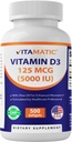 Vitamina Vitamatic D3 5000 UI (125 mcg) 