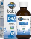 Gradina de viata DHA picaturi pentru copii, 600mg Omega 3 DHA Vegan pentru Baby's Brain & Eyes de plante vegetariane bazate pe surse (fără ulei de pește) pentru copii și copii mici, 37,5 ml (1.26 fl oz) lichid