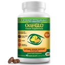 Ocu-GLO Vision Supliment pentru câini mici de necesitatea de animale cu luteina, Omega-3 acidi grasi, extract de semințe de struguri și antioxidanți pentru a promova sănătatea ochilor la câini, 45ct Gelcaps lichid