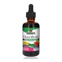 Răspunsul naturii Organic Hawthorn Extract 2 Oz - Alcool scăzut, Gluten Free & Kosher - Suport cardiac - Ideal pentru Hawthorn Berry Tea