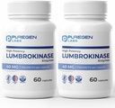 Puregen Labs Lumbrokinaza 40mg per capsulă Supliment de potenţă mare 