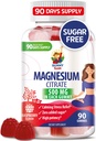 Gume de magneziu pentru copii si adulti - 500 mg - Chews de magneziu calm - Citrat de magneziu supliment masticabil pentru sustinerea mood & muschi