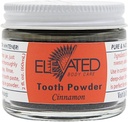 Pudră de dinţi ridicată Naturală cu Xylitol & Charcoal activat • Herbal • Vegan • Stocat în borcan de sticlă - mentă sau scorţişoară - Made in USA (2 Onces)