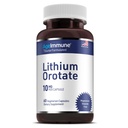 Litiu Orotate Supliment 10mg, 60 capsule vegetariene. Susţine memoria şi wellness emoţional. Suplimente gratuite Stearate de magneziu (1)