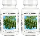 Supreme Nutrition Melia Supreme, 60 Pure Powdered Neem Leaf Vegetarian Capsules (Pack of 2)