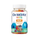 DR. MORITZ Kids Multivitamine Gummies - cu vitamine pentru copii A C D E B6 B12 Zinc & suport zilnic mai mult- Vegetarian & non-GMO Multivitamine pentru copii (Materie 180)