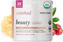 Sprout Living, Colorfuel Beauty Powder Drink Mix, Organic Superfoods + Adaptogens 