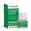 OmegaXL ProbioticXL - Probiotic & Prebiotic, Perioada de valabilitate Stabil - Blend 11 Tulpini - Promovarea cresterii sanatoase a florii de guta, 12,5 miliarde CFU - Non-GMO, Gluten-Free - 30 Capace vegetale
