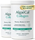 ALGAECAL Colagen - 4 Peptides VERISOL®, FORTIGEL®, UC-II®, FORTIBONE®, praf de colagen hidrolizat antiaging, 60 Servings, Made in USA
