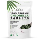 Tablete Chlorella organice 400 Count 