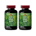 Klamath Blue Green Algae Capsule - Blue Green Algae - Boost Sistemul imunitar - Blue Green Algae - Blue Green Algae Supliment - Suplimentul de sprijin imun - Immune Booster - Blue Algae - 2B 60 Capace