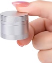 Cutie cu pastile mici pentru buzunar Purse - Metal Pilula Caz zilnic impermeabile Pilula Container Medicina Organizator pentru pastile/Vitamin/Pish Oil/Supplements, Cutie cu pastile