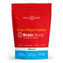Creier corp Colagen Peptides pulbere - Vital Proteina si Colagen Supliment pentru femei si barbati - Hidrolizat tip I & III pentru par, piele, unghii si sanatate comuna - 30 Serviri - Nearomat - 678g