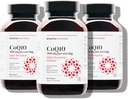SMARTERNUTRITION CoQ10 400 mg Absorbție ridicată - Ubichinonă fermentată natural w/Organic ulei de măsline presat la rece - pentru sănătate cardiacă, energie celulară - non-GMO, gluten gratuit - 180 Conte[90-zi de aprovizionare]